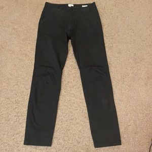 H&M Black chino pants